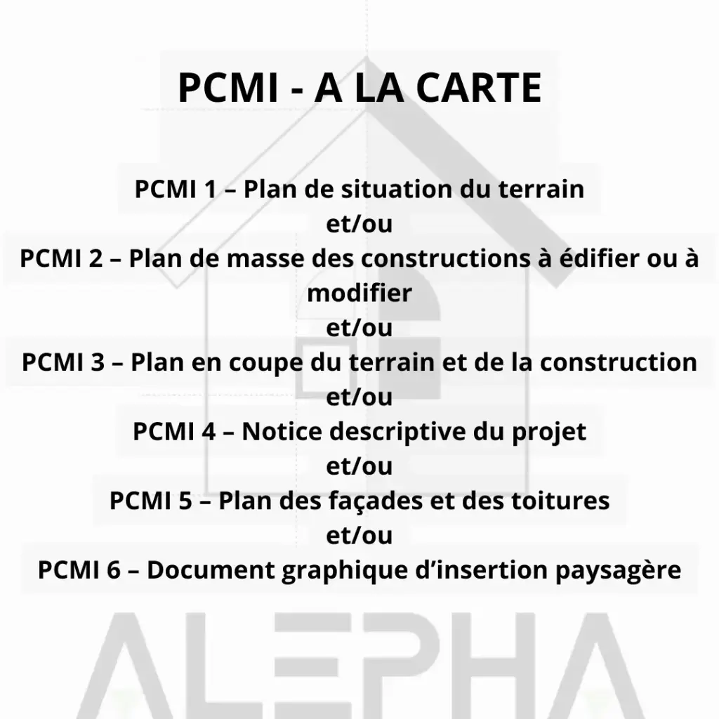 PCMI - A la carte